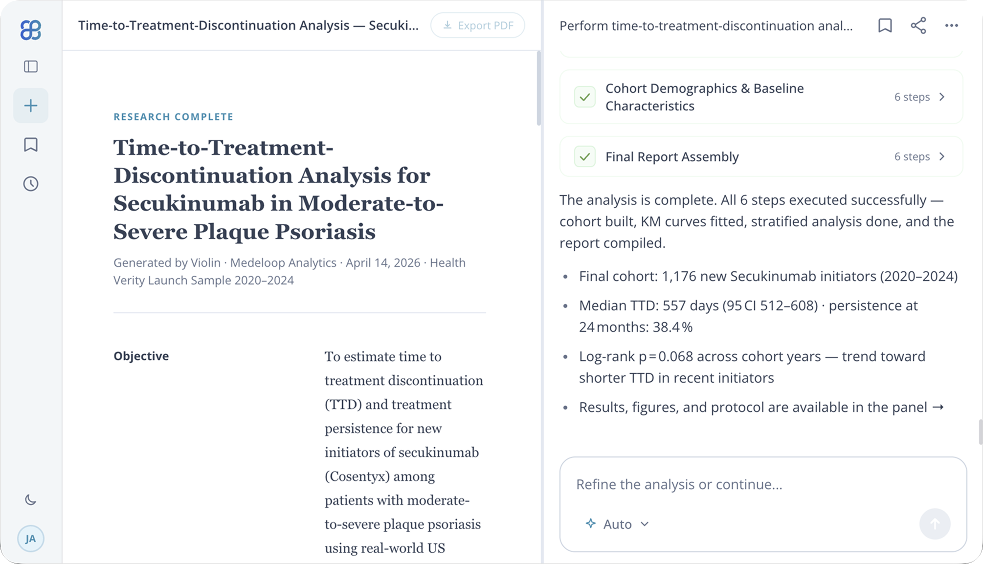 Analytics platform preview