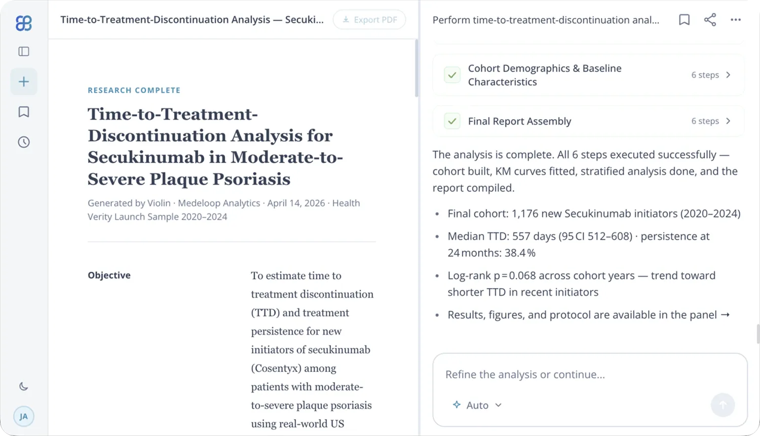 Analytics platform preview